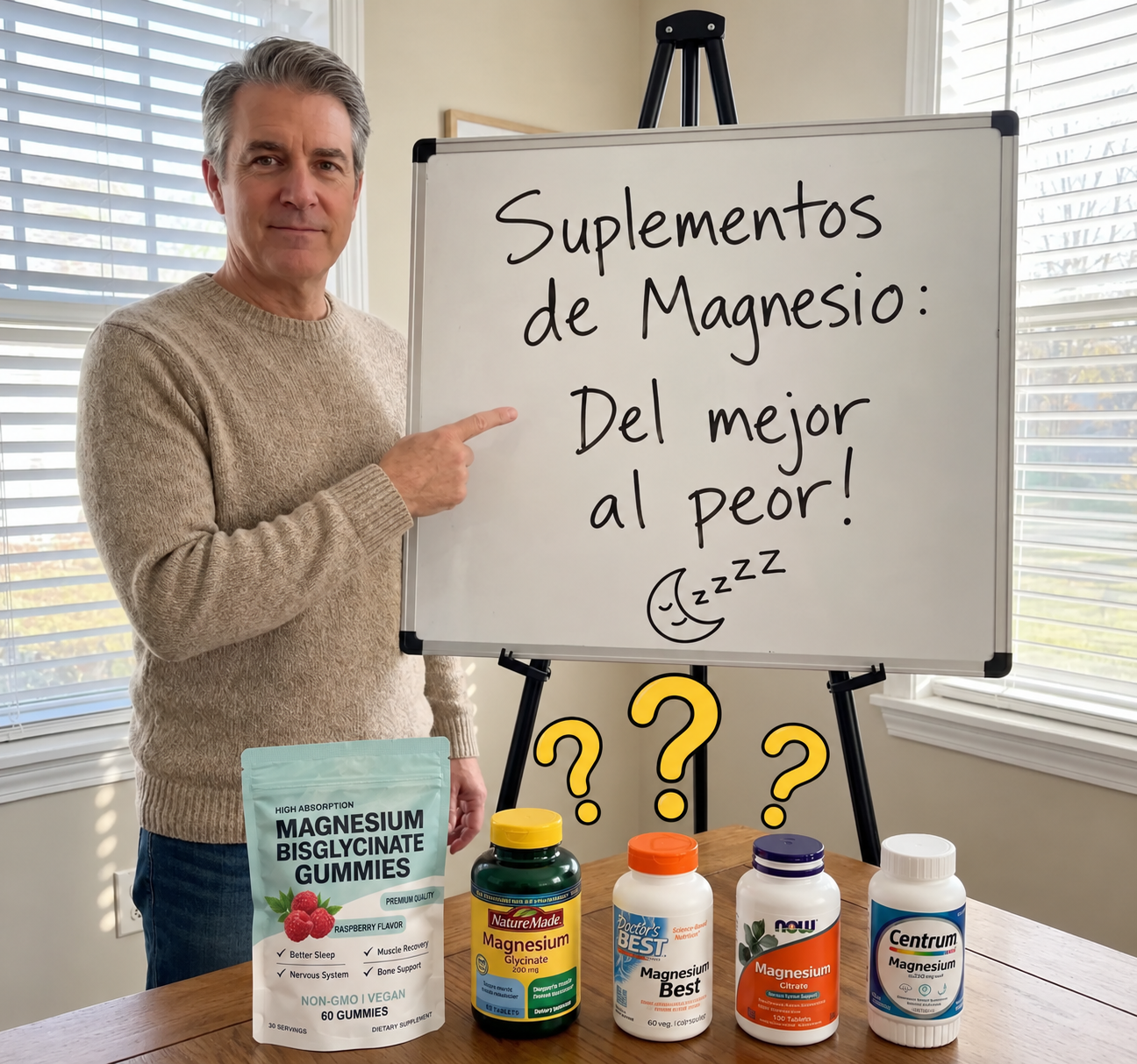 Suplementos de magnesio clasificados del mejor al peor